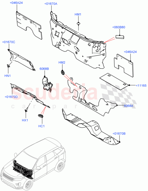 Part Diagram for Land Rover LR126647