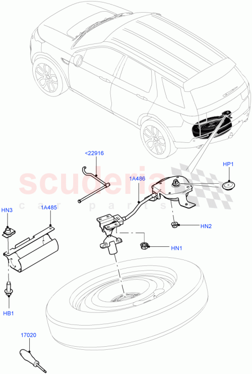 Part Diagram for Land Rover LR104746