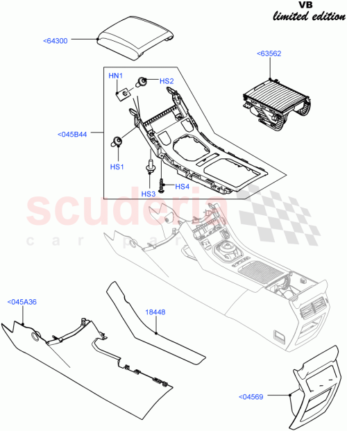 Part Diagram for Land Rover LR043622