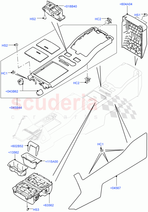 Part Diagram for Land Rover LR036926