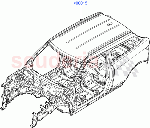 Part Diagram for Land Rover LR028447