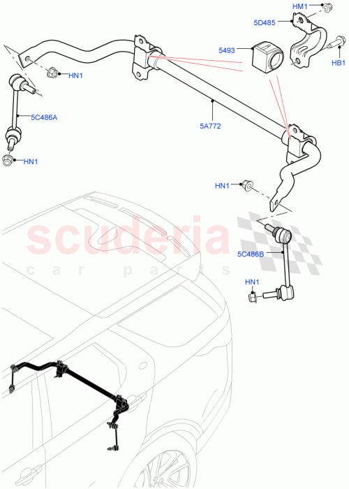 Part Diagram for Land Rover LR093830