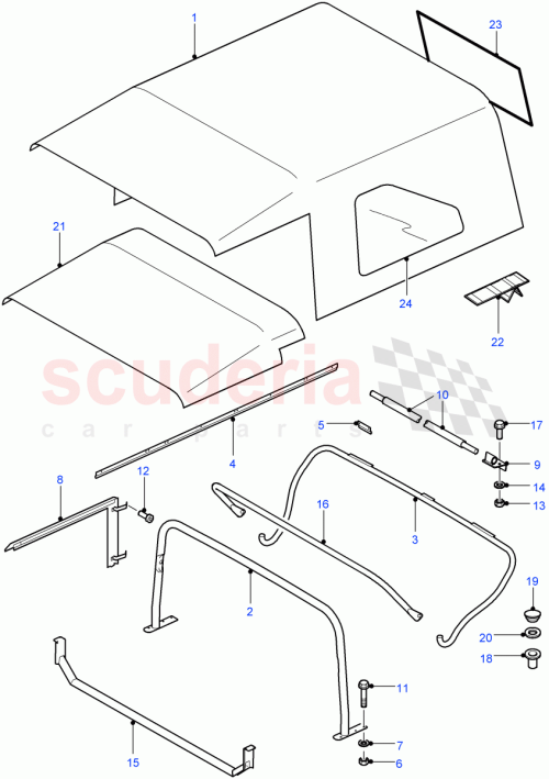 Part Diagram for Land Rover LR010369