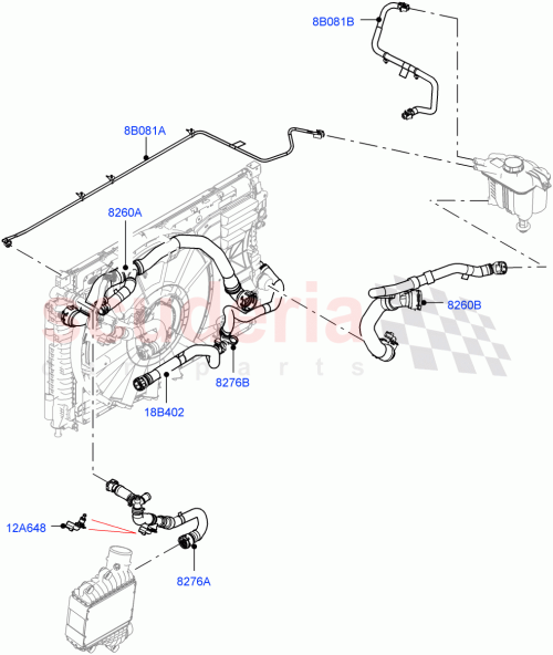 Part Diagram for Land Rover LR139856