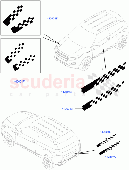Part Diagram for Land Rover VPLVB0182CAH