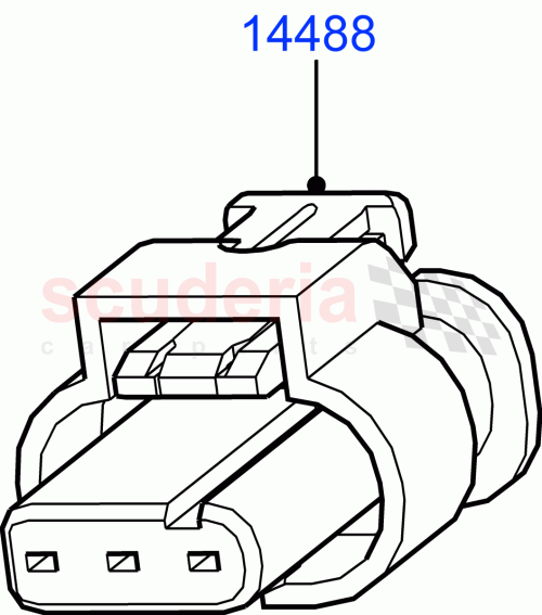 Part Diagram for Land Rover LR116337