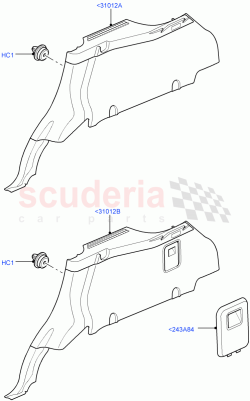 Part Diagram for Land Rover ESJ500903WWB