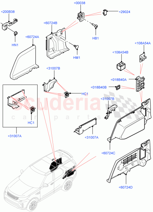 Part Diagram for Land Rover LR146251