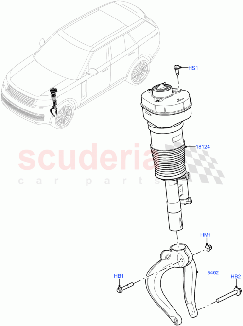 Part Diagram for Land Rover LR153020