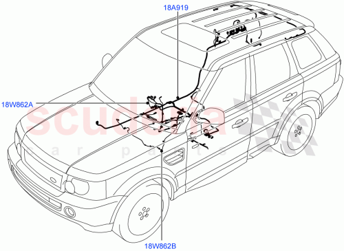 Part Diagram for Land Rover LR015204