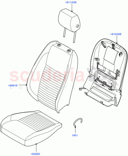 Part Diagram for Land Rover LR126401