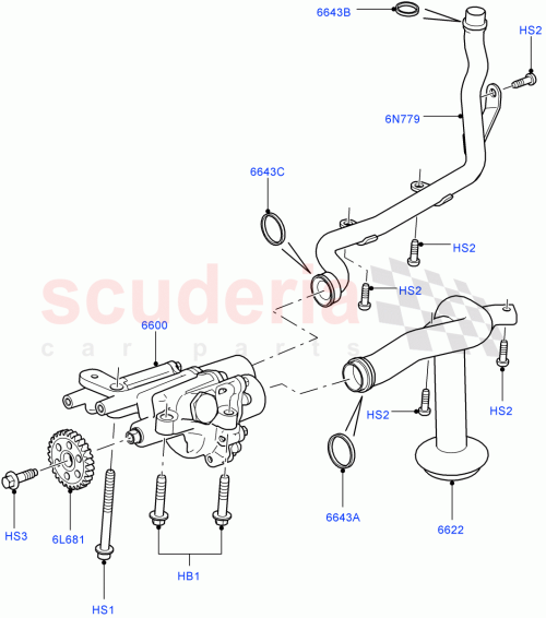 Part Diagram for Land Rover LR011205
