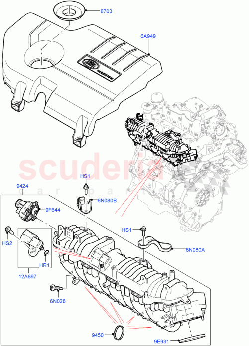 Part Diagram for Land Rover LR085941