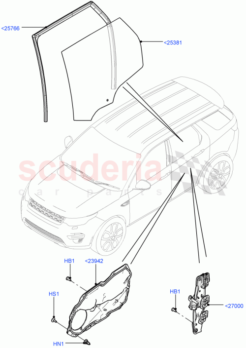 Part Diagram for Land Rover LR058556
