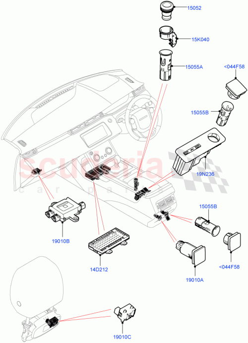 Part Diagram for Land Rover LR156788