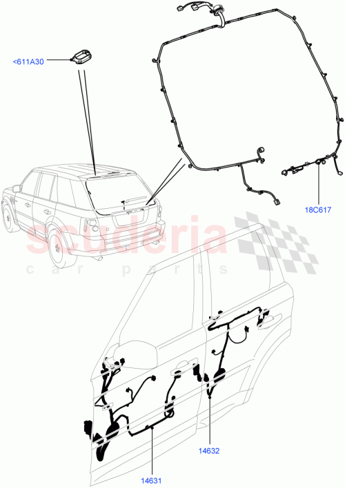 Part Diagram for Land Rover LR030152
