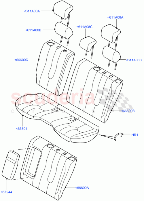 Part Diagram for Land Rover LR069666