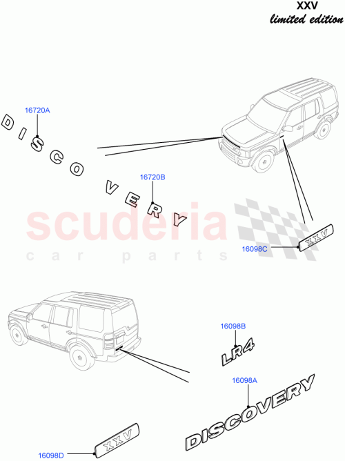 Part Diagram for Land Rover LR057528