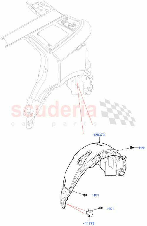 Part Diagram for Land Rover LR114149