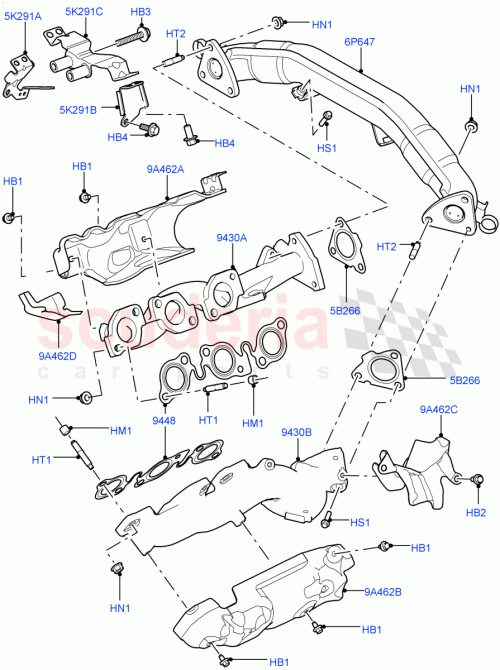 Part Diagram for Land Rover LR063059