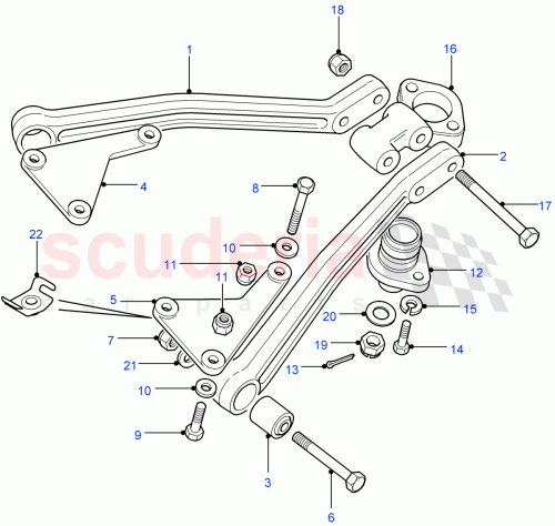 Part Diagram for Land Rover LR015559