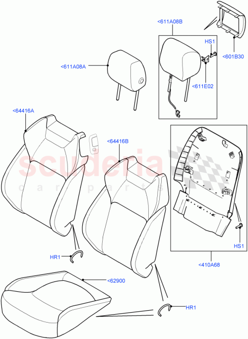 Part Diagram for Land Rover LR075347