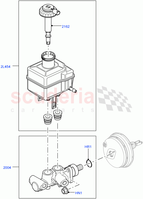 Part Diagram for Land Rover LR014570