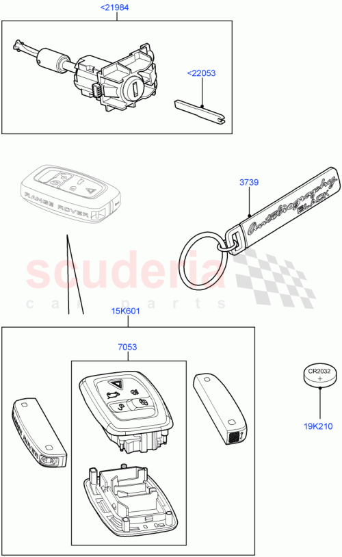 Part Diagram for Land Rover LR012408