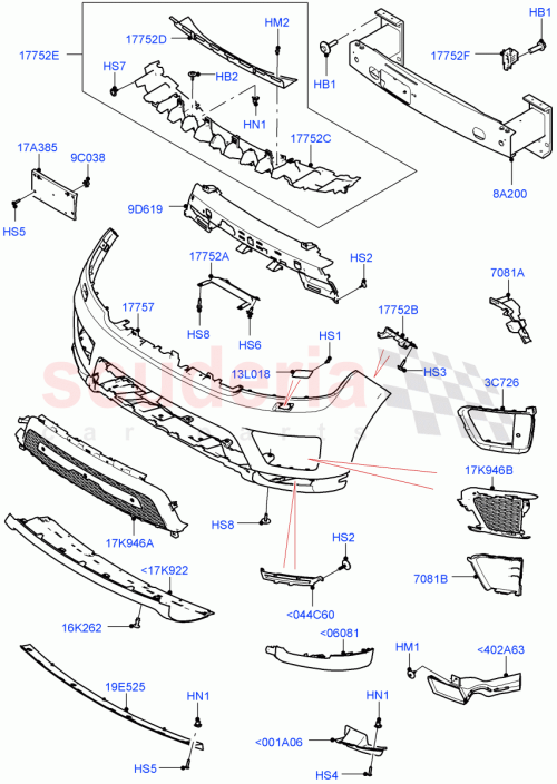 Part Diagram for Land Rover LR137781