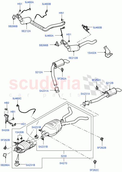 Part Diagram for Land Rover LR009430
