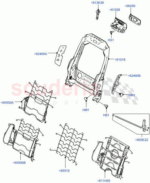 Part Diagram for Land Rover LR118864
