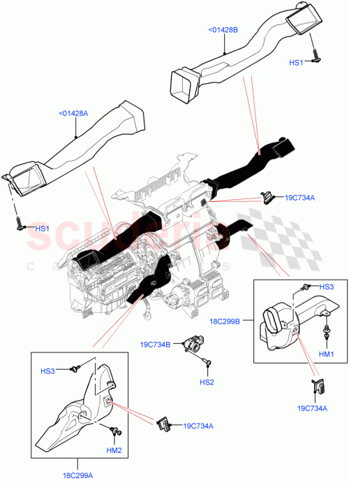 Part Diagram for Land Rover LR132273