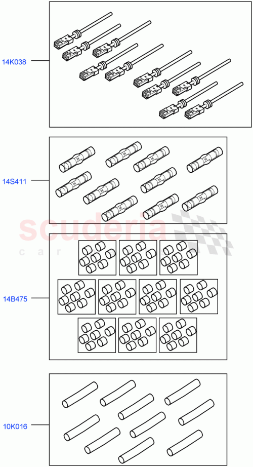 Part Diagram for Land Rover 418422