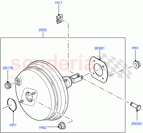 Part Diagram for Land Rover LR014571