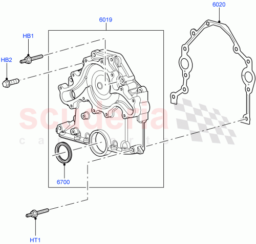 Part Diagram for Land Rover 1316635