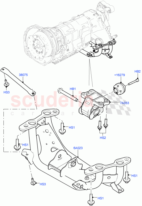 Part Diagram for Land Rover LR062361