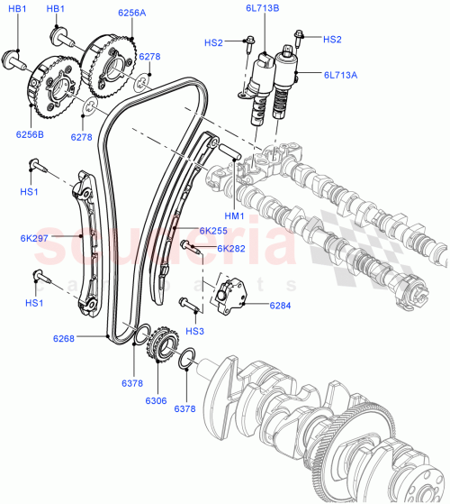 Part Diagram for Land Rover LR025016