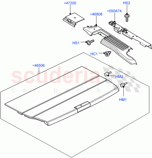 Part Diagram for Land Rover LR021008