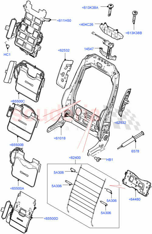 Part Diagram for Land Rover LR039428