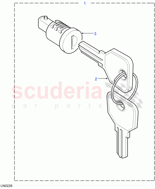 Part Diagram for Land Rover LR070688
