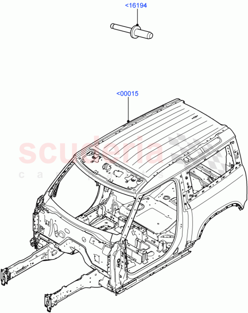 Part Diagram for Land Rover LR131237