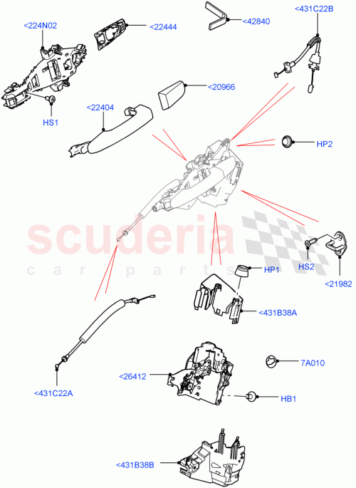 Part Diagram for Land Rover LR129786