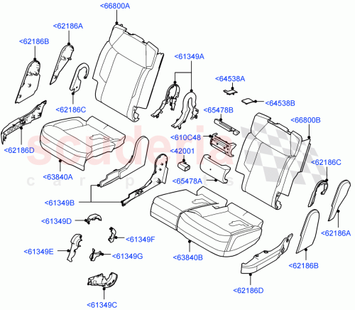 Part Diagram for Land Rover LR151134