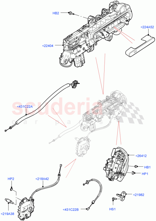 Part Diagram for Land Rover LR153731