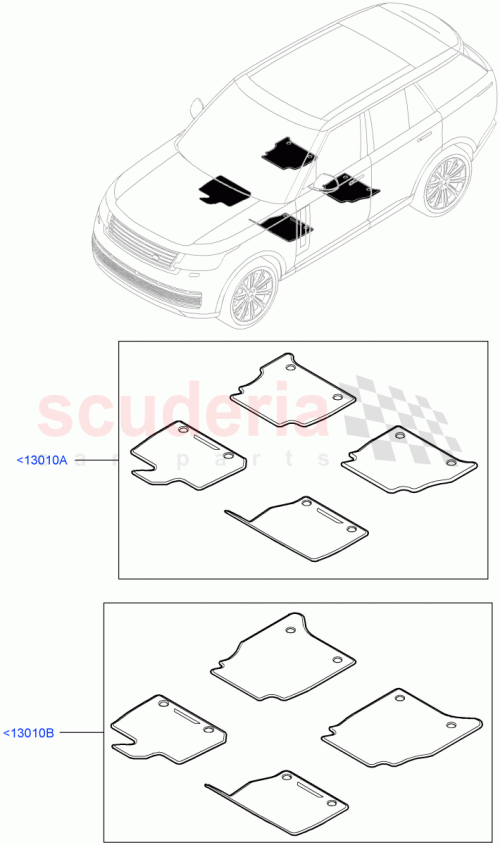 Part Diagram for Land Rover VPLKS0648