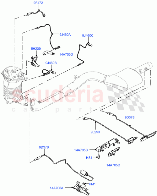 Part Diagram for Land Rover LR132386