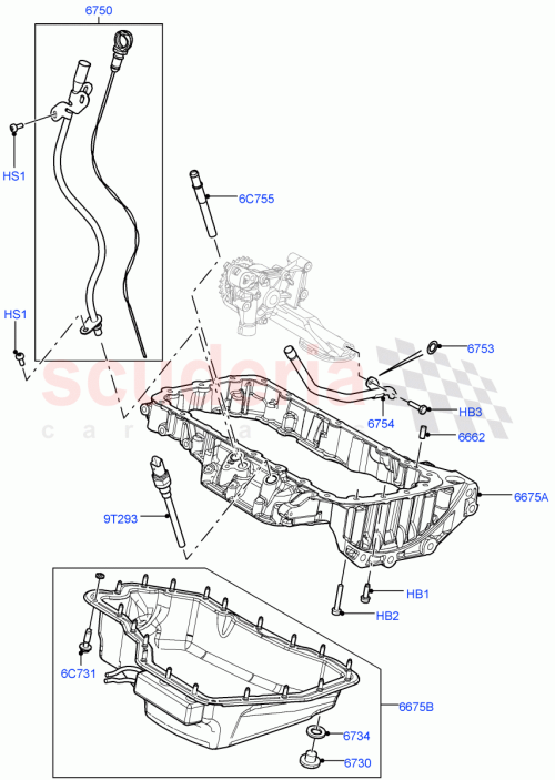 Part Diagram for Land Rover LR002832