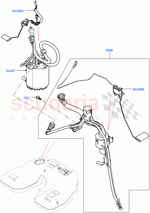 Part Diagram for Land Rover LR049993