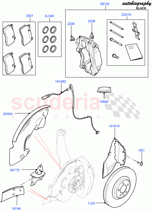Part Diagram for Land Rover LR110075
