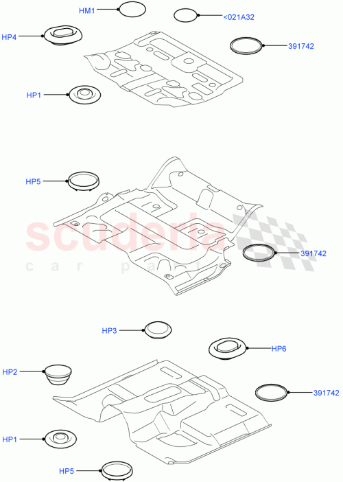 Part Diagram for Land Rover ALR2246